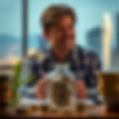 Illustration of disciplined budgeting