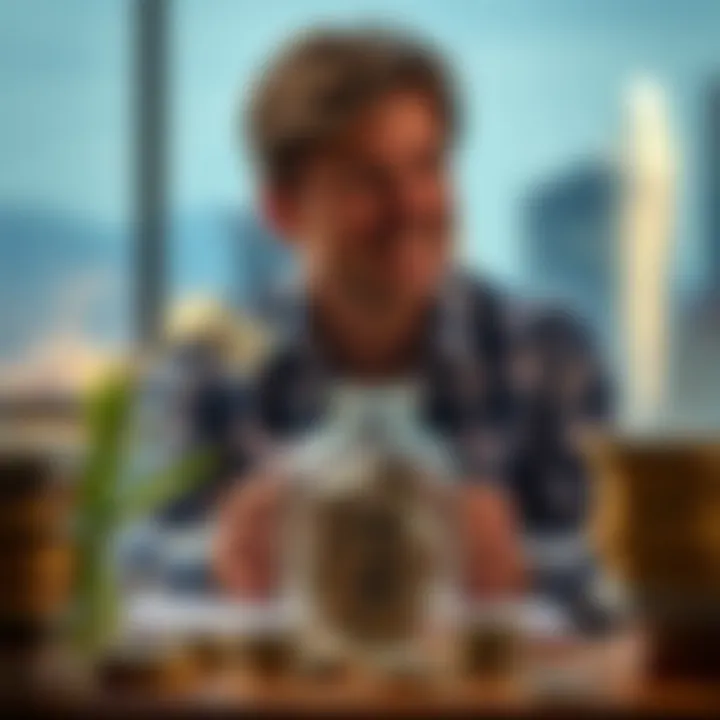 Illustration of disciplined budgeting