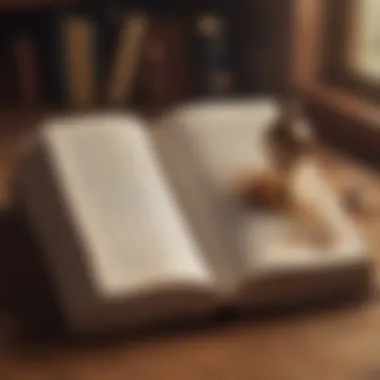 Wisdom in Words An open book with quotes highlighting wisdom and insight