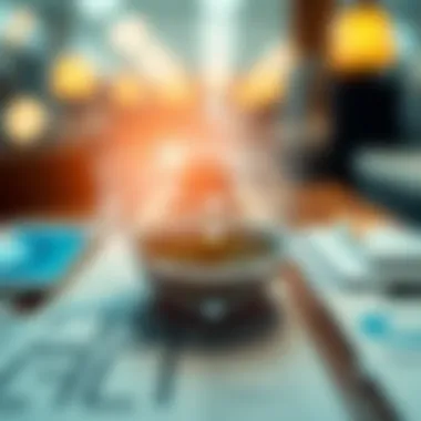 Diagram showcasing the interconnections of financial decision-making