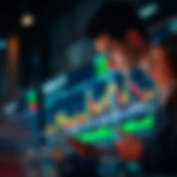 A thoughtful individual analyzing stock market charts