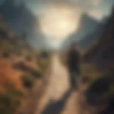 The Pathway of Self-Discipline Symbolic representation of self-discipline as a pathway