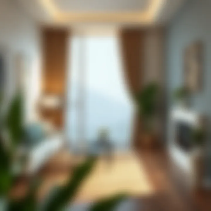 A balanced room design fostering harmony and growth