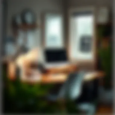 A serene workspace reflecting organization and clarity