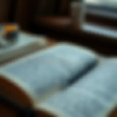 A journal filled with handwritten quotes