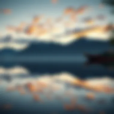 A serene landscape reflecting deep thoughts