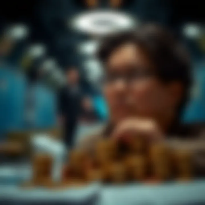 Illustration of strategic decision-making in investments