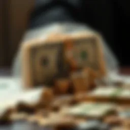 Visual representation of wealth accumulation strategies