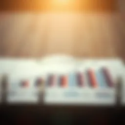 A sophisticated financial chart illustrating growth