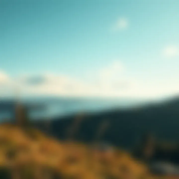 Clarity in Nature A serene landscape symbolizing clarity and focus