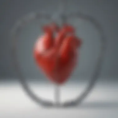 Liberation of Self-Expression An abstract representation of a heart breaking free from chains, illustrating the liberation of self-expression.