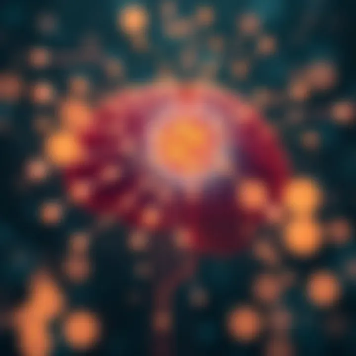 The Psychology of Habits An abstract illustration depicting the psychological processes behind habit formation.