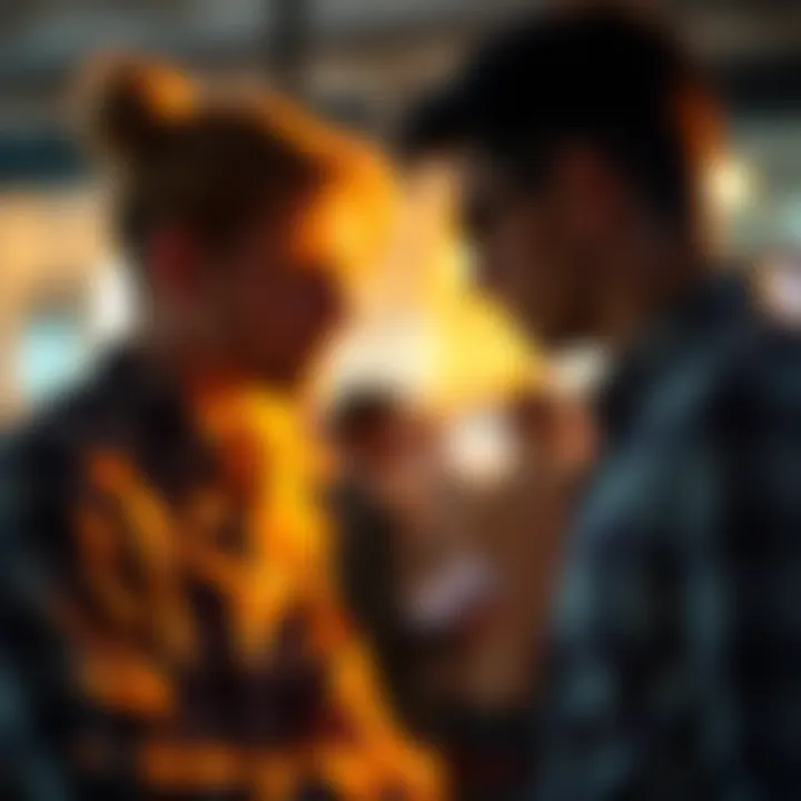 Conceptual Illustration of Interpersonal Connections A conceptual illustration of interpersonal connections