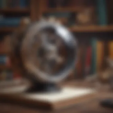 Innovation Through Time An abstract visualization of innovative ideas