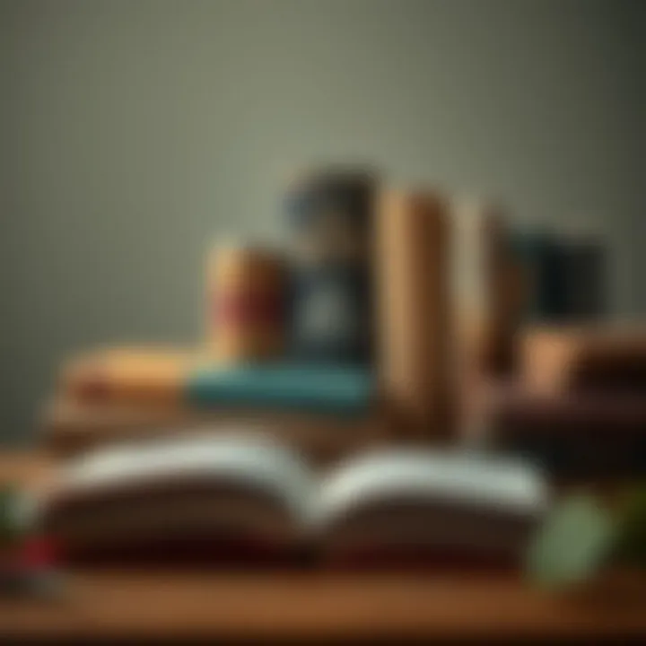 A collection of diverse books addressing various sensitive themes.