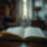 An open book with highlighted text, symbolizing deep engagement with sensitive literature.