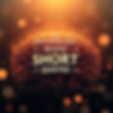 An abstract design reflecting the psychology of concise language