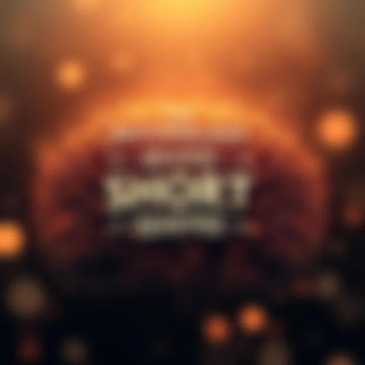 An abstract design reflecting the psychology of concise language