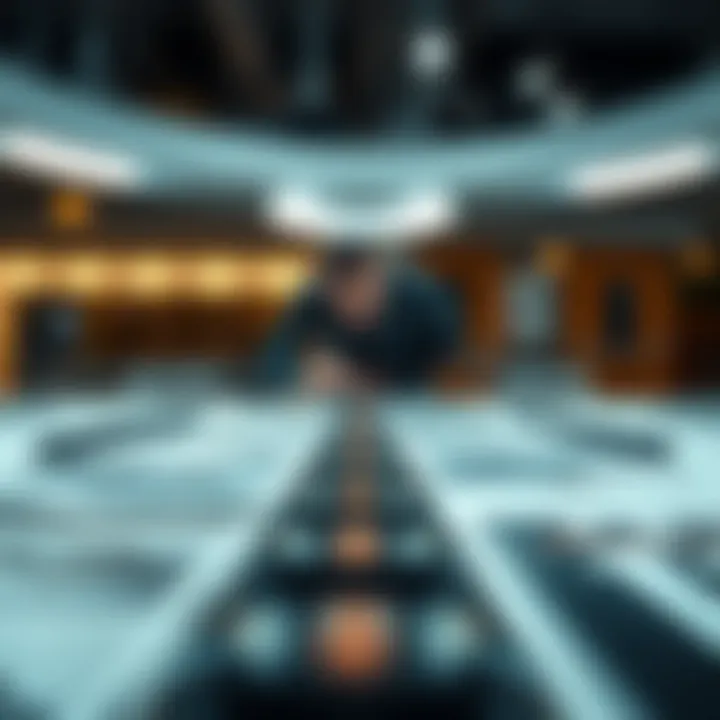 Achieving Extraordinary Productivity A metaphorical image depicting productivity through focus