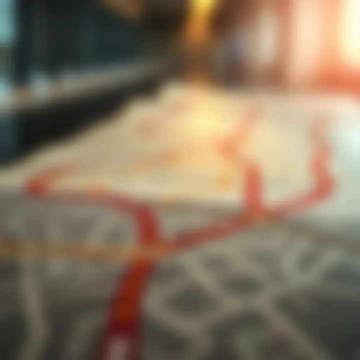 Roadmap to Self-Education A roadmap symbolizing the journey of self-education in business