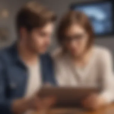 Embracing Technology in Psychological Education Digital psychology resources on a tablet