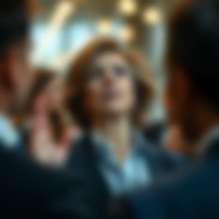 Body language reflecting authority and assurance