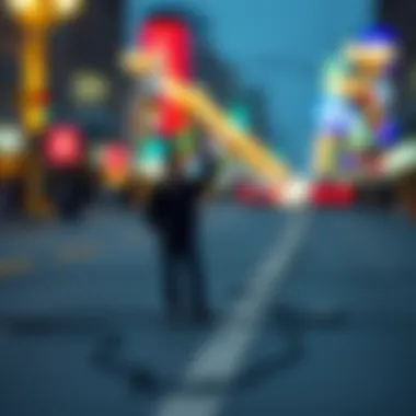 Visual representation of small changes leading to large impacts