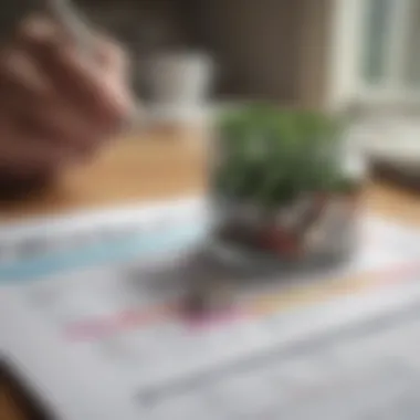 Crafting a Balanced Budget Illustration of a balanced budget spreadsheet